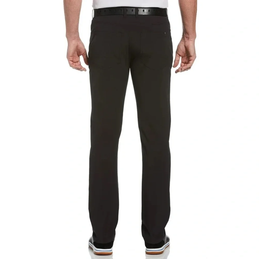 NWT•Callaway 5-Pocket Horizontal Textured Pants Size 42x32 DarkBrown